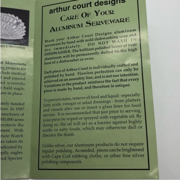 Authur Court Silver Butter Dish Circa 2001 Vintage - Picture 5 of 8